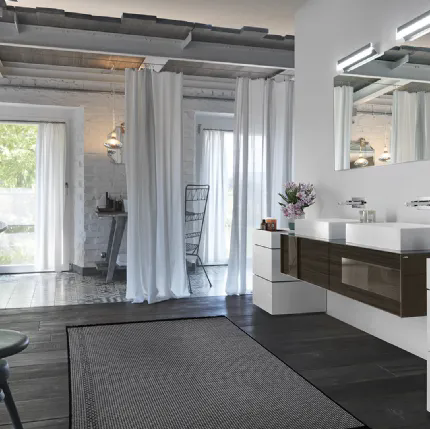 Mobile da Bagno sospeso Qamar 05 di Inda