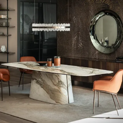 Tavolo Napoleon Keramik di Cattelan Italia