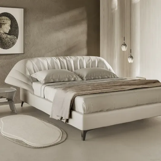 Letto in pelle Cala di Natuzzi