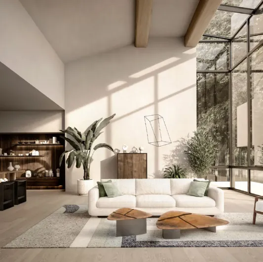  Divano lineare Sospiro Sofa di Riva1920