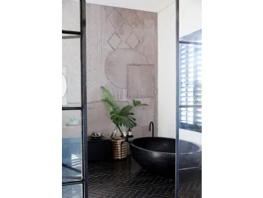 Carta da parati con guaina impermeabile Sguardo di Wall&Decò