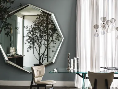 Specchio Emerald Magnum in cristallo specchiato di Cattelan Italia