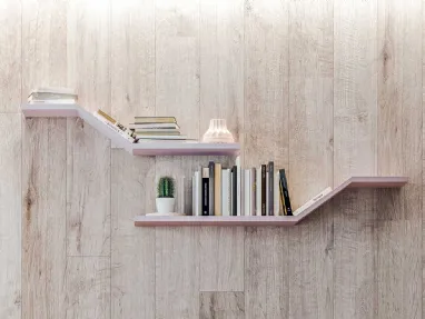 Mensola di design dalla linea originale Star di Clever