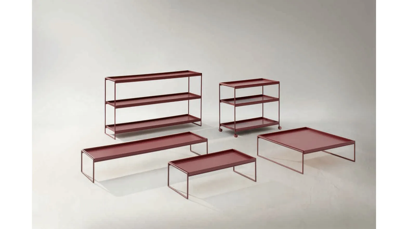 Tavolini Trays di Kartell