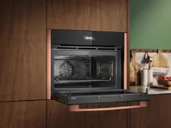 Forno compatto combinato con microonde da incasso N70 di NEFF
