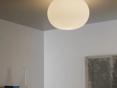 Lampada a soffitto Bianca di Fontana Arte