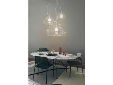 Lampada Big Fl/y in plexiglas trasparente di Kartell