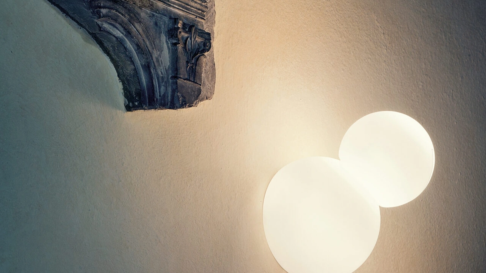 Lampada da parete Bruco di Fontana Arte