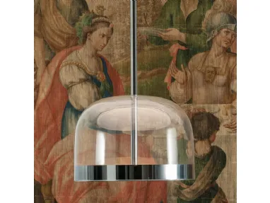 Lampada a sospensione Equatore grande di Fontana Arte