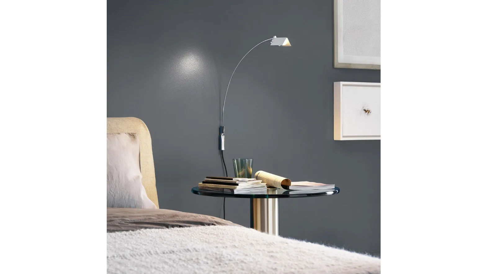 Lampada da parete a bassa tensione di Fontana Arte