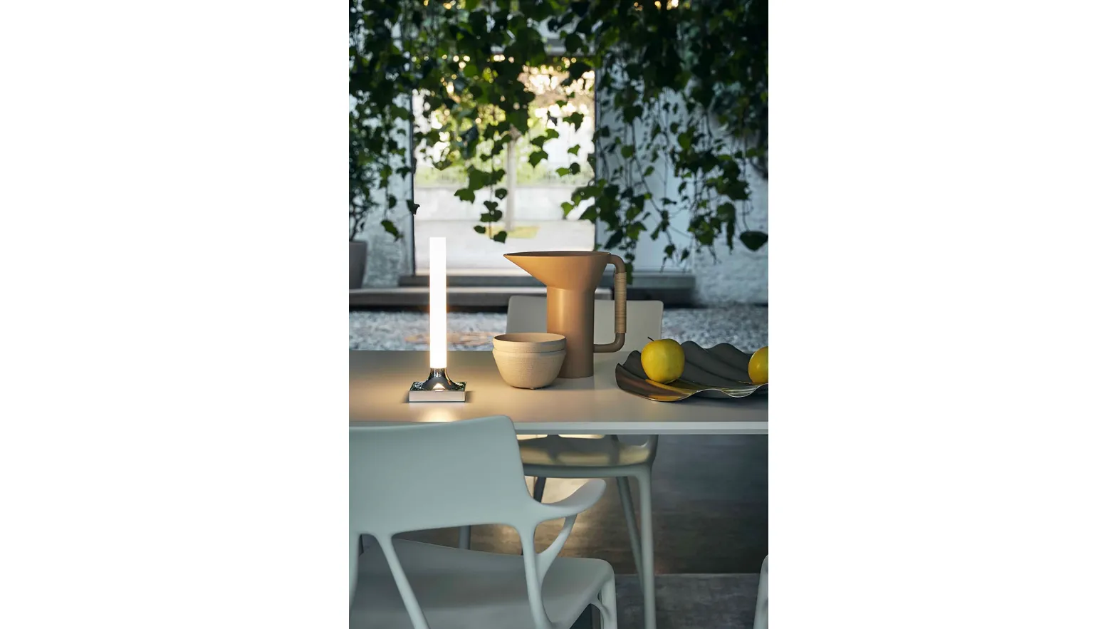 Lampada Goodnight Battery Outdoor di Kartell