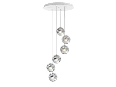 Lampada a sospensione Limbus Chandelier di Lumina