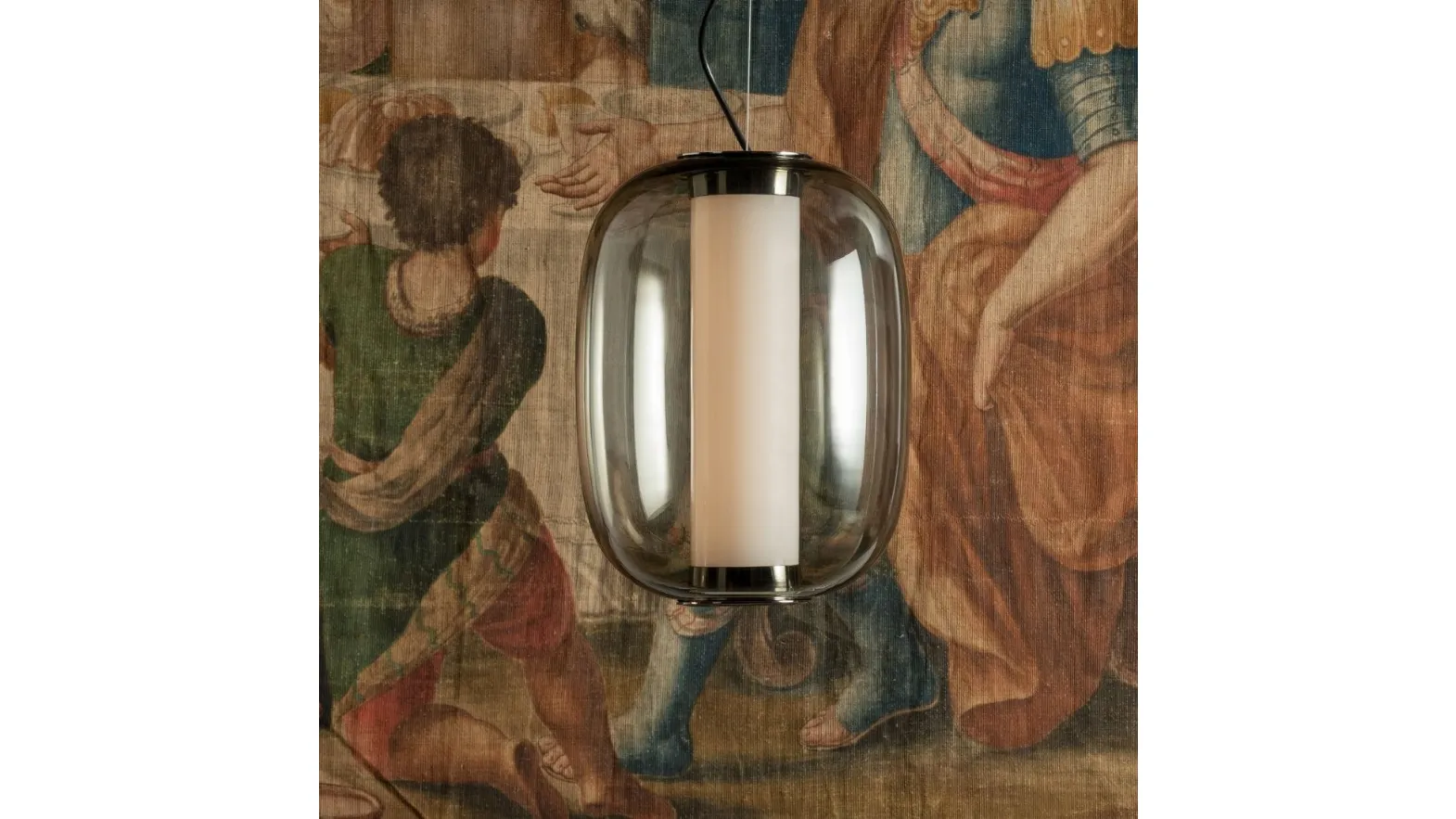 Lampada Meridiano grande Sospensione di Fontana Arte