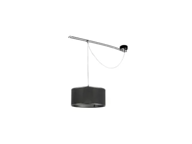 Lampada a sospensione Moove in tessuto di Lumina