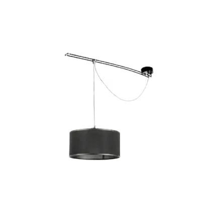 Lampada a sospensione Moove in tessuto di Lumina