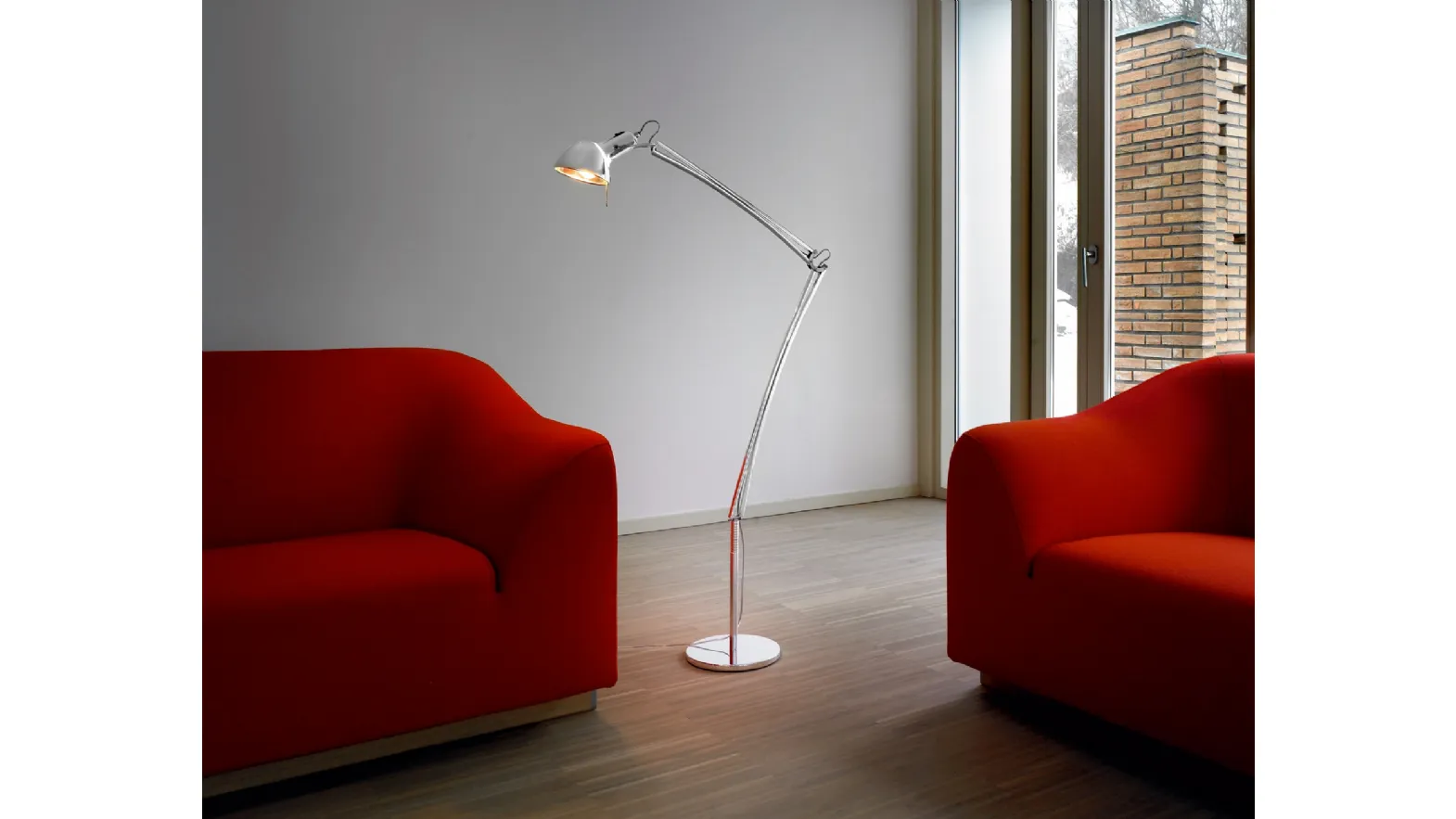 Lampada da terra Naomi di Lumina