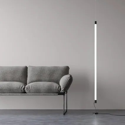 Lampada da terra Oort in vetro di Fontana Arte