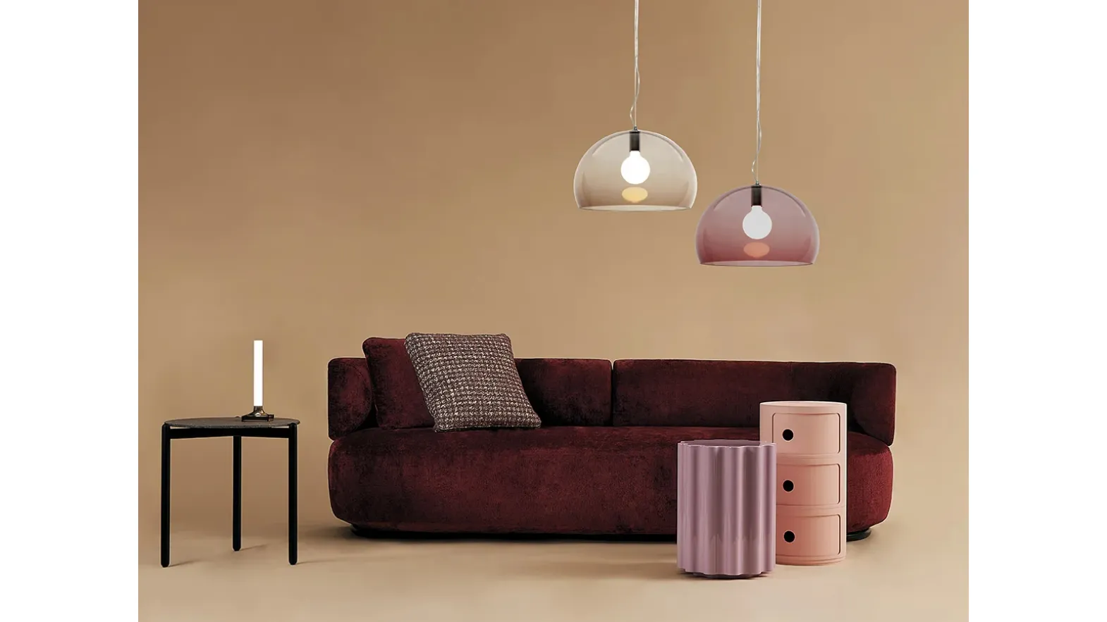 Lampada a sospensione Fl/y di Kartell