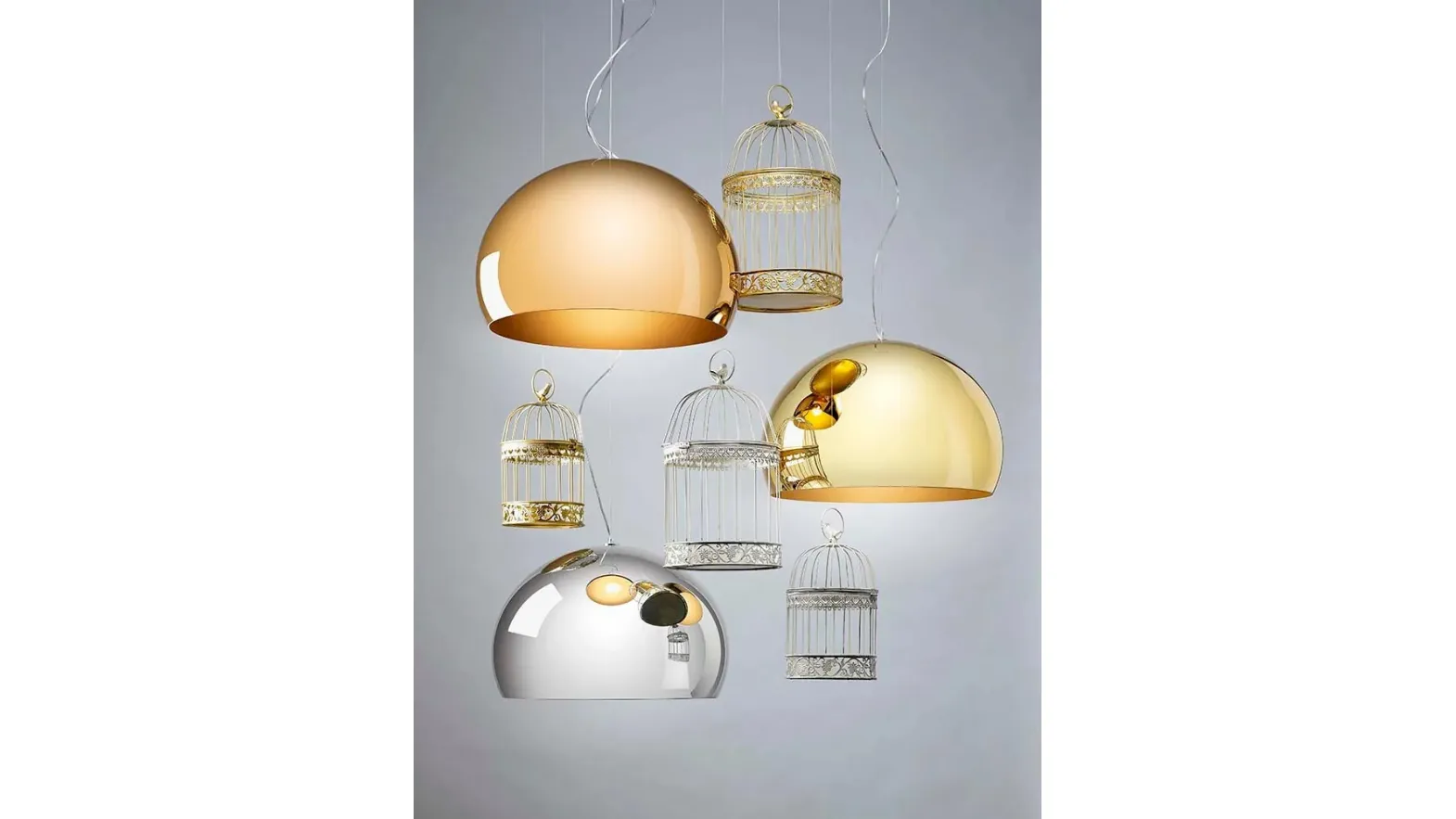 Lampada a sospensione Fl/y di Kartell