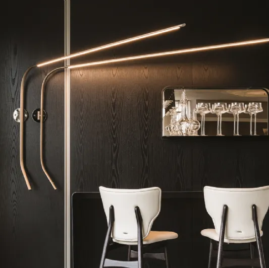 Lampada da tavolo Planet in policarbonato e metallo di Kartell