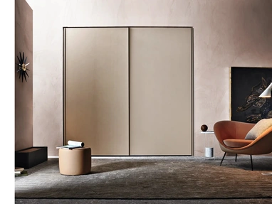 Armadio Gliss-Master - A Filo Door laccato di Molteni & C
