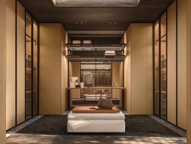 Cabina Armadio Gliss Master Rovere di Molteni & C