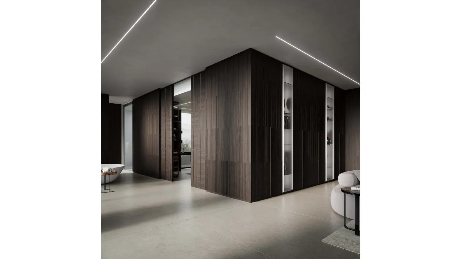 Cabina Armadio Life 3D di Arte Brotto