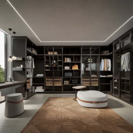 Cabina Armadio Life 3D di Arte Brotto