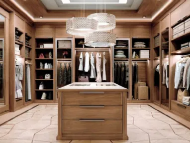 Cabina Armadio Stile Moderno di Arte Brotto