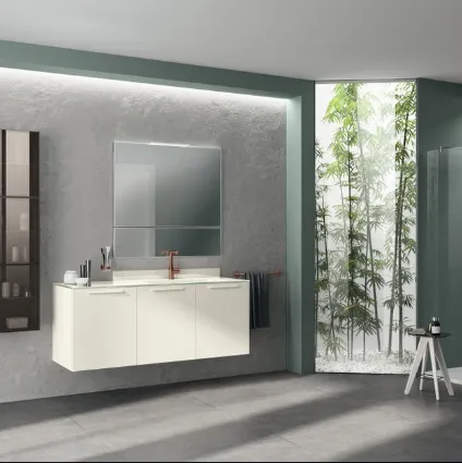 Mobile da Bagno Aquo MInimalism Laccato Opaco di Scavolini Bathrooms