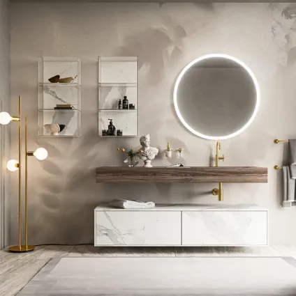 Mobile da Bagno sospeso Corretto 01 di Inda