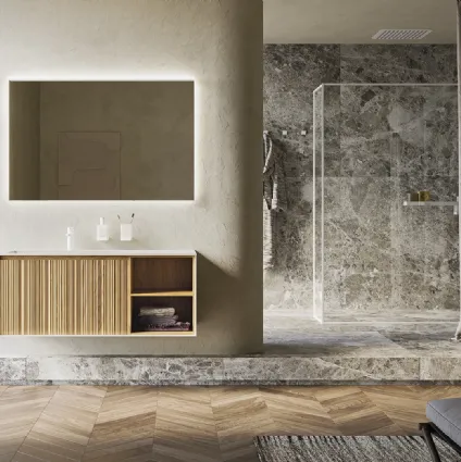 Mobile da Bagno sospeso Divo 03 di Inda