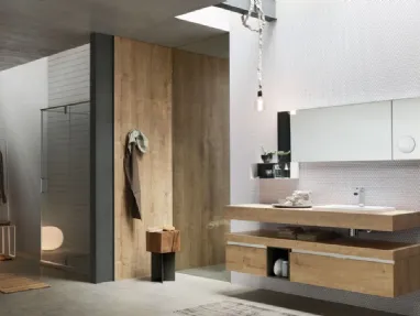 Mobile da Bagno sospeso in Rovere E-Gò 65 di Arcom