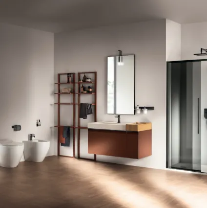 Mobile da Bagno Formalia Laccato Opaco Porcellana di Scavolini Bathrooms