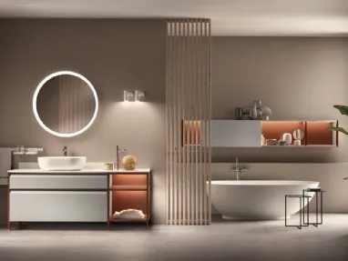 Mobile da Bagno Formalia Vasca Cot in Betalite di Scavolini Bathrooms