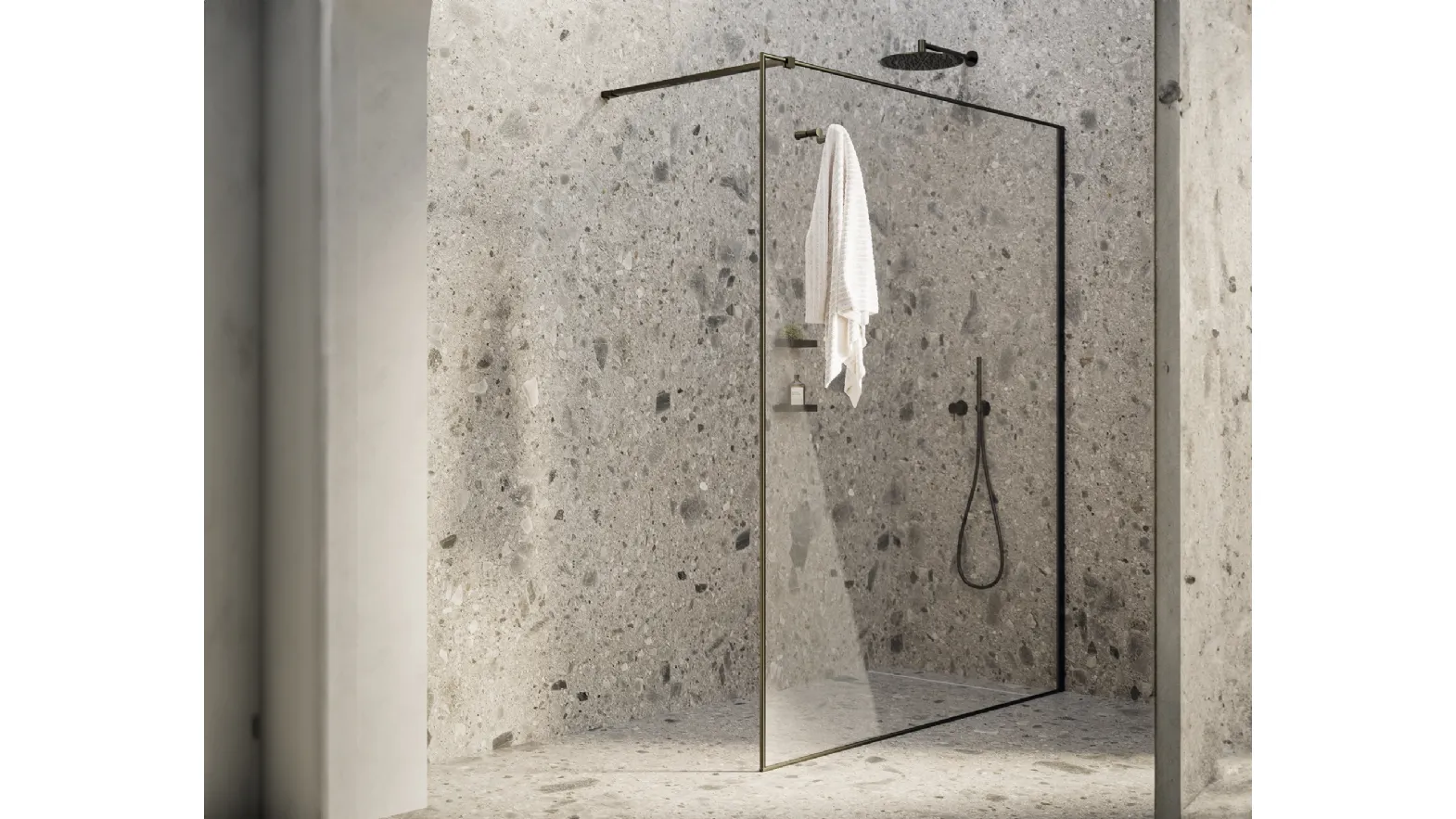 Box Doccia Indissima Walk In di Inda