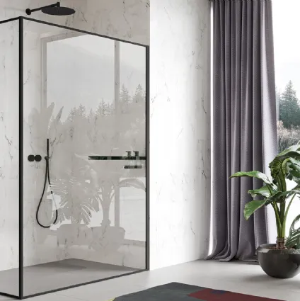 Box Doccia Indissima Walk In 01 di Inda