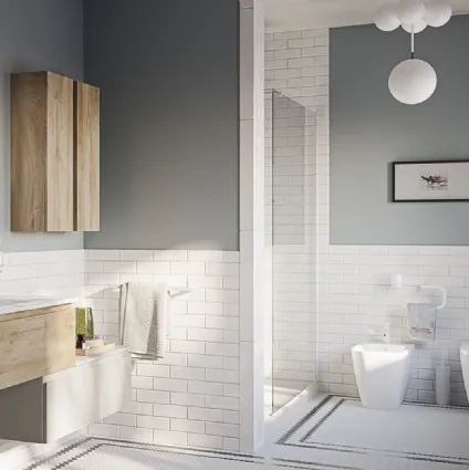 Mobile da Bagno sospeso Lea 03 di Inda