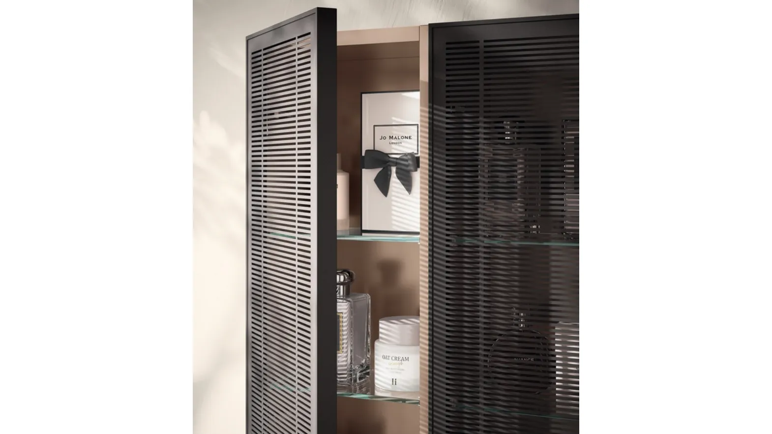 Accessorio da Bagno Lido Pensile con Rete Metallica Linear di Scavolini Bathrooms