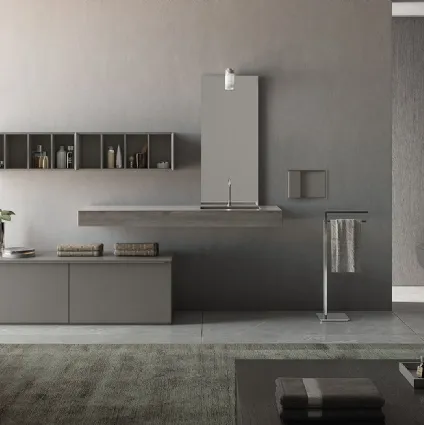 Mobile da Bagno a terra Logico 01 di Inda