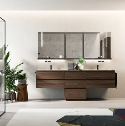 Mobile da Bagno a terra Perfetto 01 di Inda