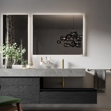 Mobile da Bagno sospeso Perfetto 03 di Inda