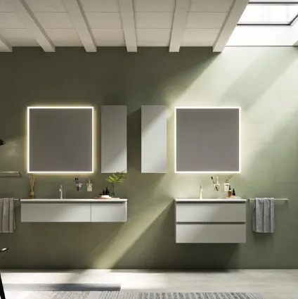 Mobile da Bagno sospeso Perfetto 05 di Inda