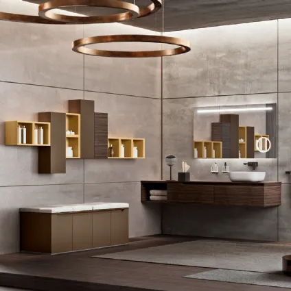 Mobile da Bagno sospeso Prestige 02 di Inda