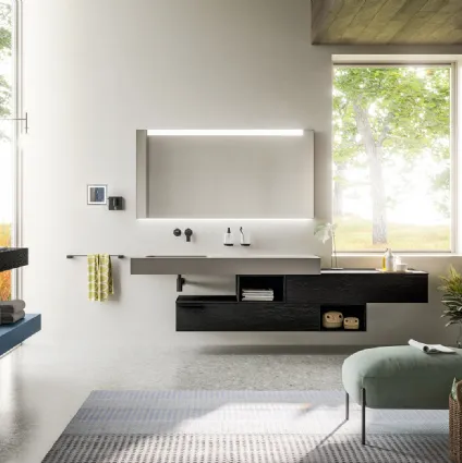 Mobile da Bagno sospeso Filo 01 di Inda