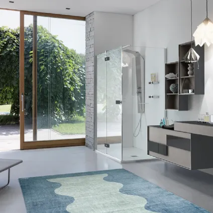 Mobile da Bagno sospeso Qamar 04 di Inda