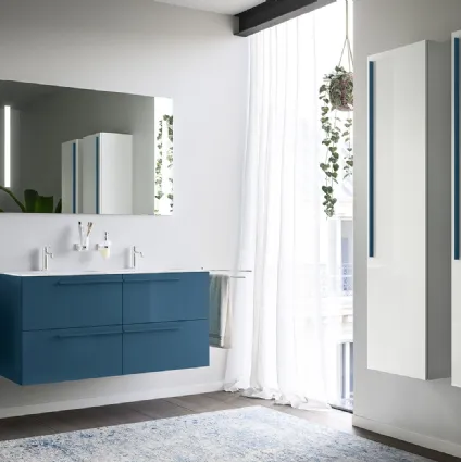 Mobile da Bagno sospeso Ten 03 di Inda