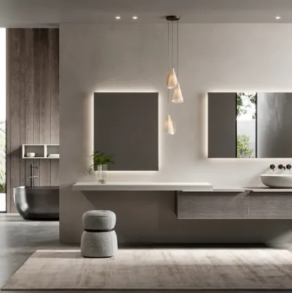 Mobile da Bagno sospeso Testadura 04 di Inda