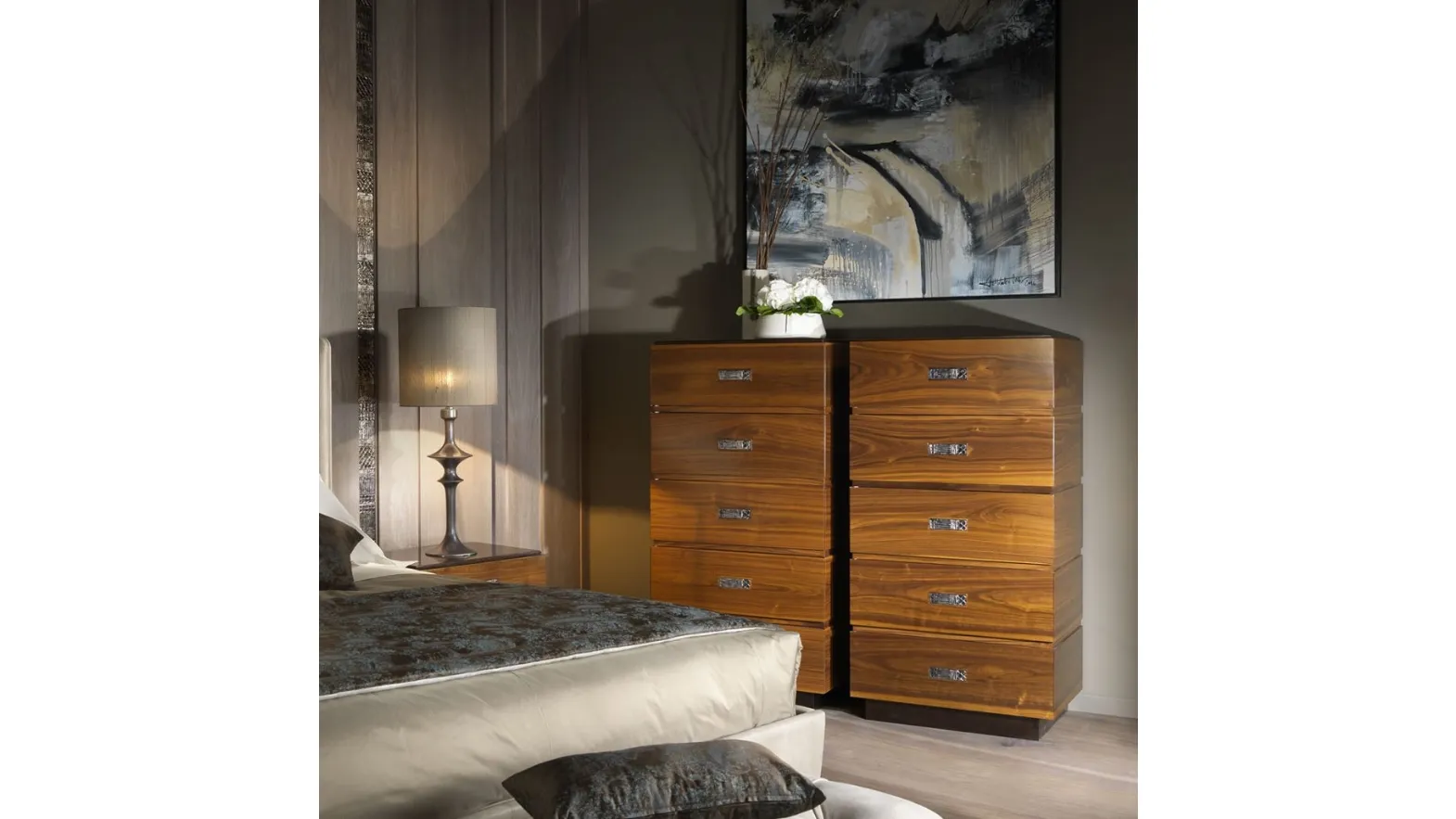 Cassettiera Notte Segreti S396 di Arte Brotto