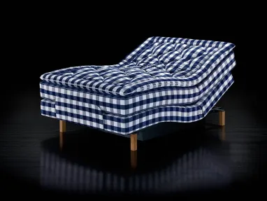 Letto a una piazza e mezza Adjustable con testiera e pediera che si possono alzare e abbassare di Hastens